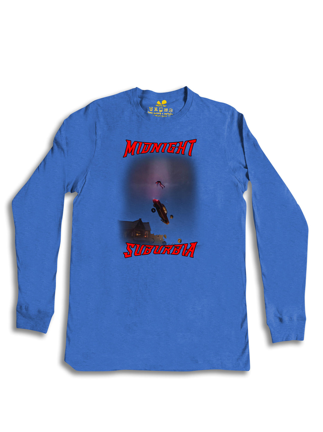 Midnight Suburbia Art A Long Sleeve