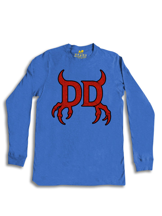 Dead Eyed Demon Red Initials Long Sleeve