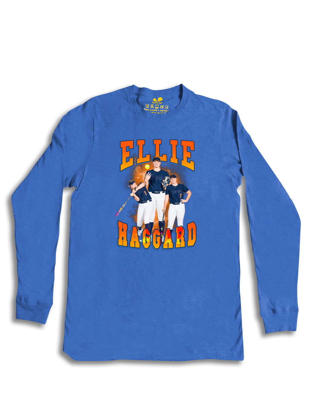Ellie Haggard Collage Long Sleeve