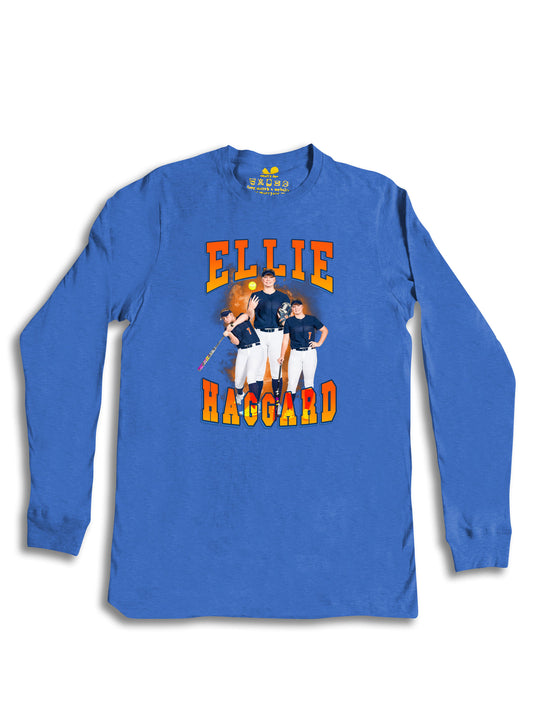 Ellie Haggard Collage Long Sleeve