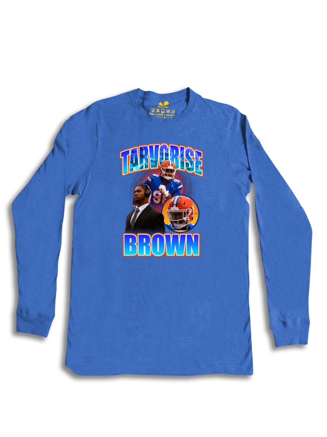Tarvorise Brown Collage Long Sleeve