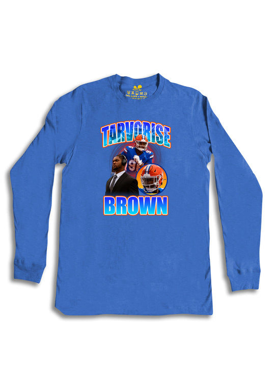 Tarvorise Brown Collage Long Sleeve