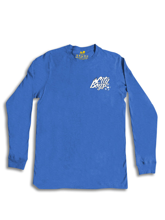 City Boys Wht Long Sleeve