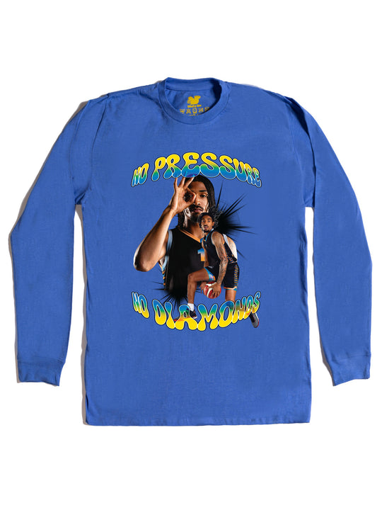 No Pressure No Diamonds Long Sleeve