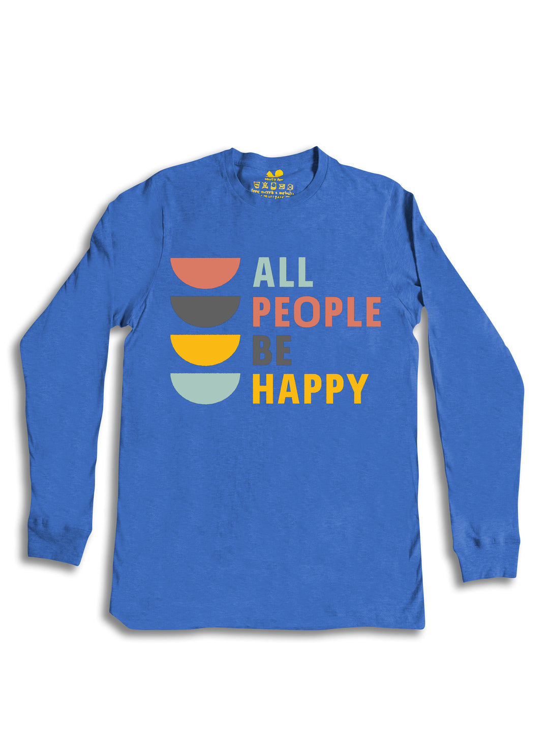All People Be Happy Logo Long Sleeve