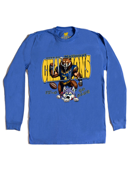 Michigan National Champs  Long Sleeve