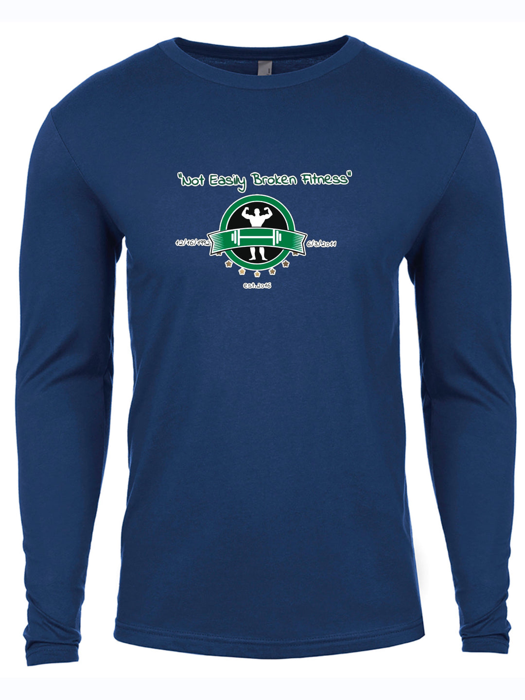 Not Easily Broken Fitness Long Sleeve