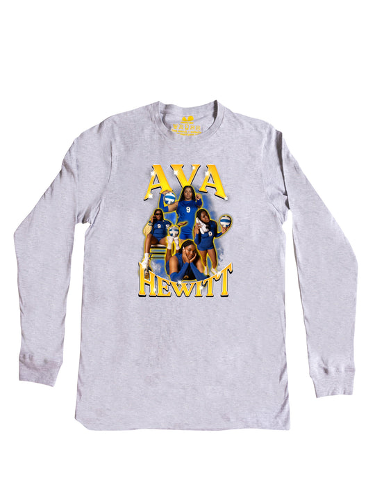 Ava Hewitt Collage Long Sleeve