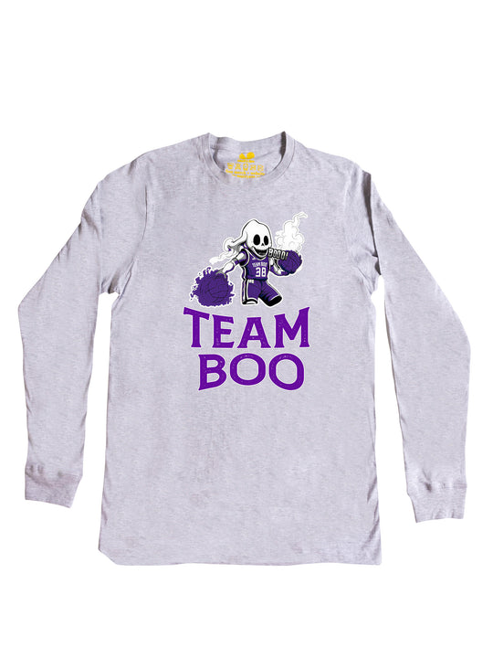 Team Boo Ghost Player Logo Long Sleeve