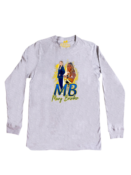 Mary Brinker Initials Long Sleeve