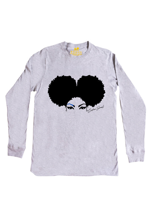 Qadence Samuels Logo  Long Sleeve