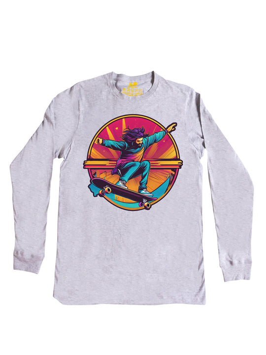 Jesus Skates Long Sleeve