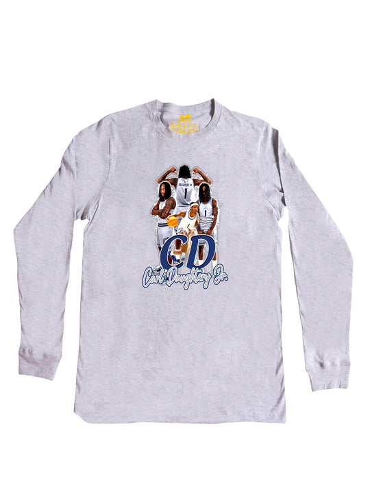 Carl Daughtery Jr Initials Long Sleeve
