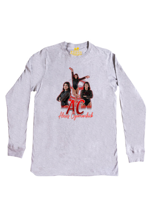 Alexis Czarrunchick Initials Long Sleeve