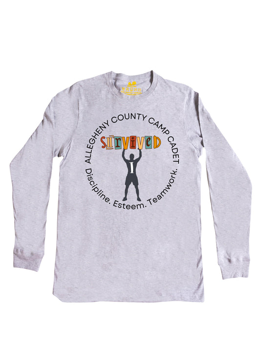 Survived Logo Light Long Sleeve