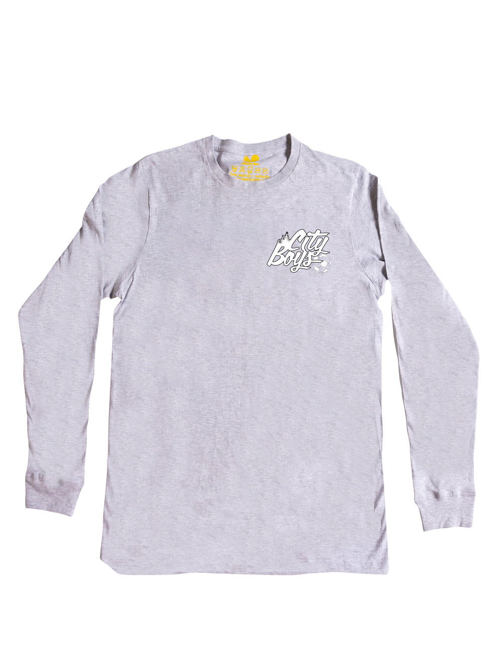 City Boys Wht Long Sleeve