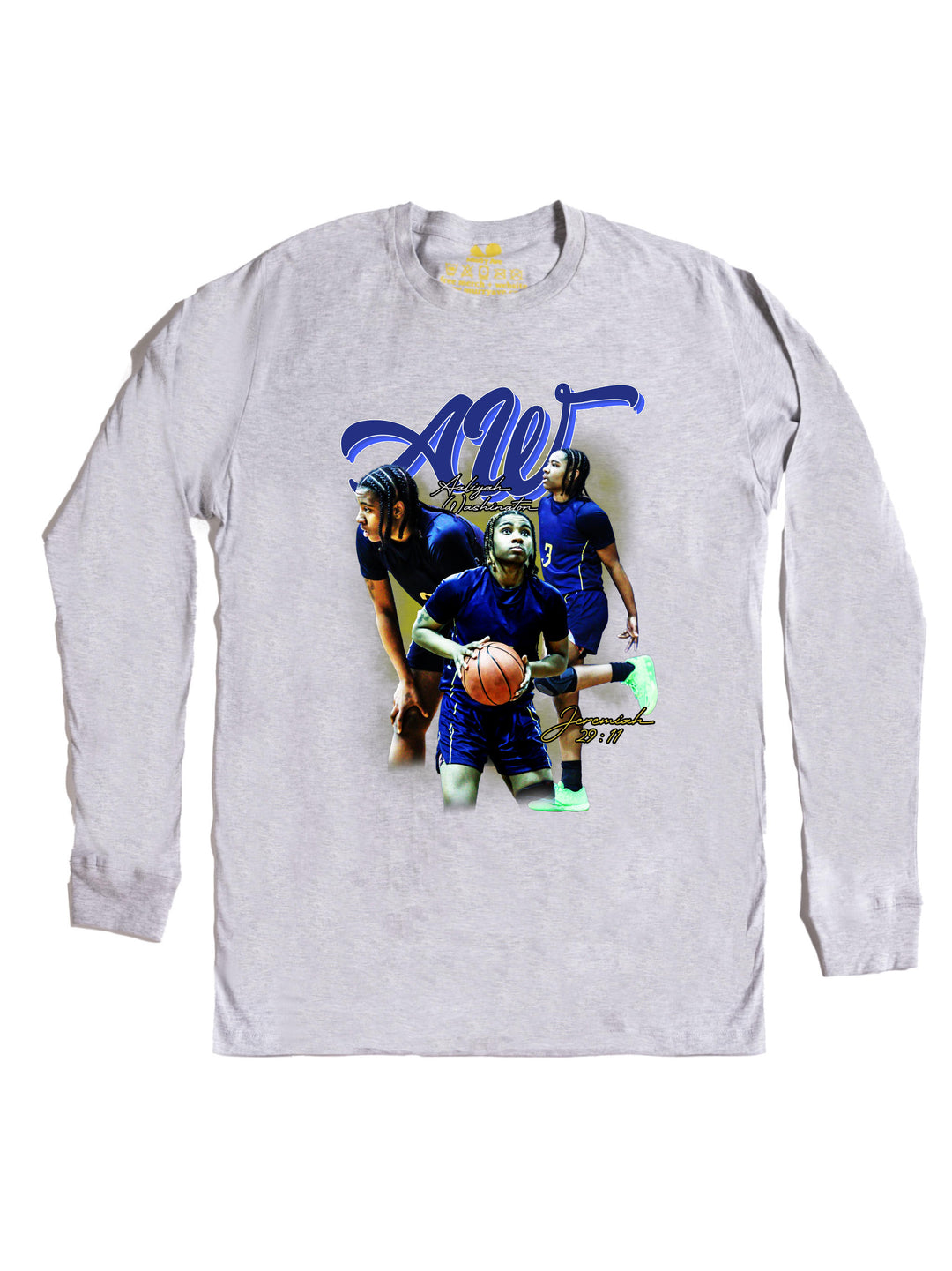 Aaliyah Washington Collage Long Sleeve