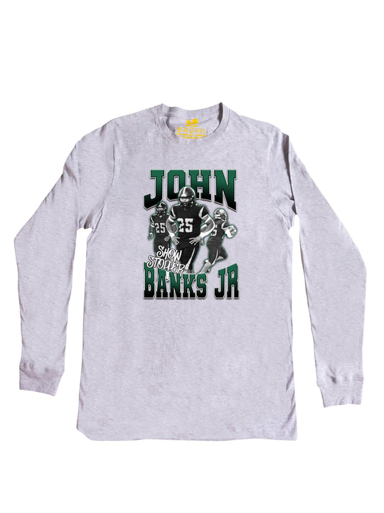 John Banks Jr Collage Long Sleeve