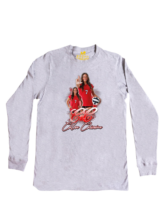 Chloe Chicoine Initials Long Sleeve