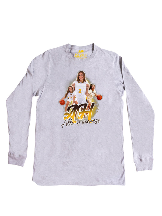 Allison Harness Initials Long Sleeve