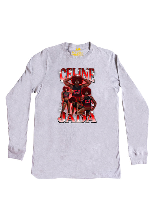 Celine Brown Collage Long Sleeve