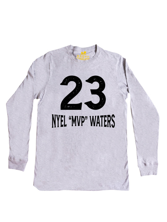 Nyel Waters Logo Black Long Sleeve