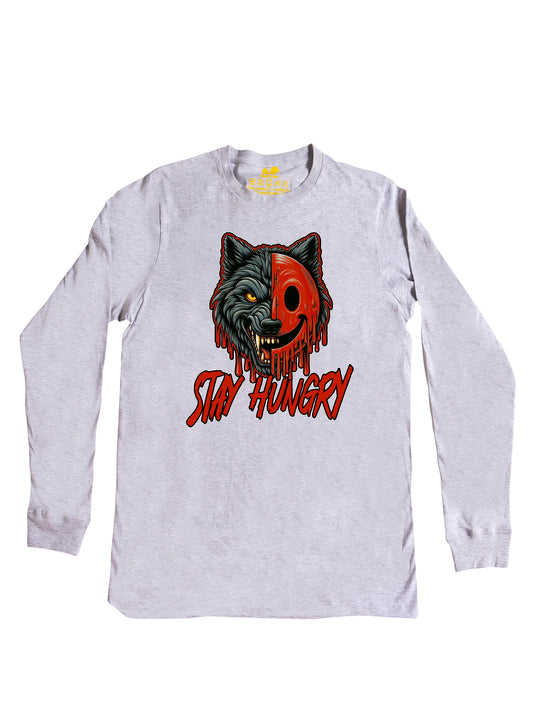 Stay Hungry Wolf Long Sleeve