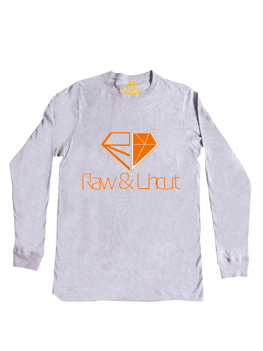 Raw and Uncut Orange Long Sleeve