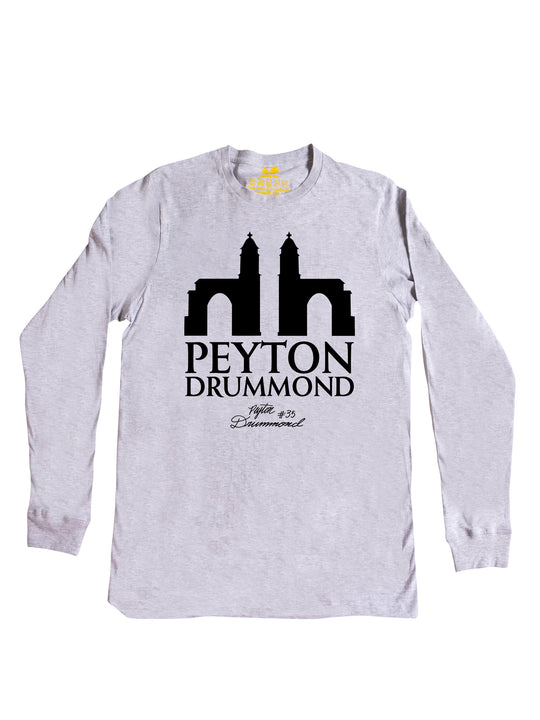 Peyton Drummond Logo Black Long Sleeve