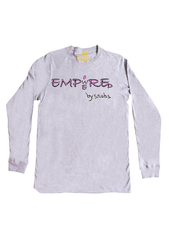 Empowered by snubs logo Long Sleeve