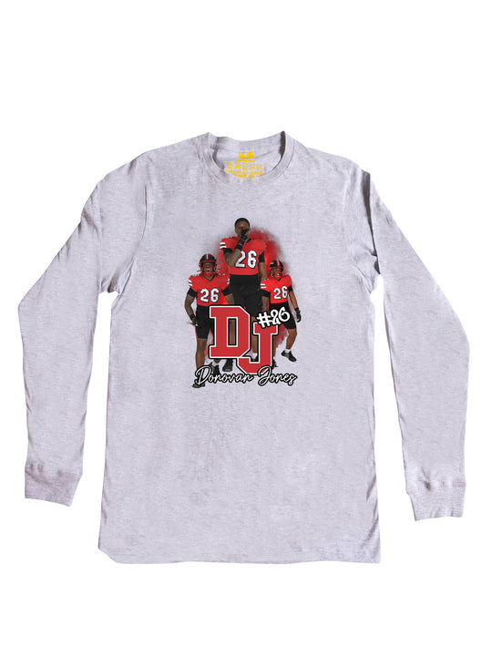 Donovan Jones Initials Long Sleeve