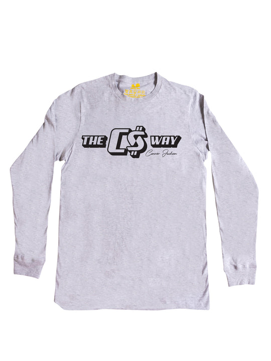 The CMoney Way Logo Black Long Sleeve