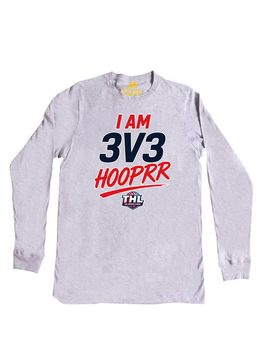 I AM 3v3 HOOPRR v2 Long Sleeve