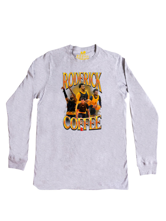 Roderick Coffee Collage Long Sleeve
