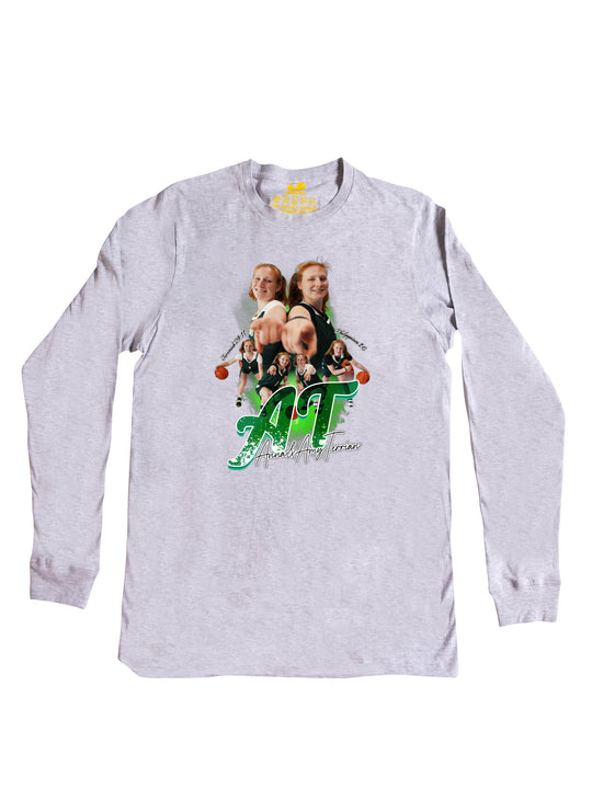 Anna and Amy Terrian Collage Long Sleeve
