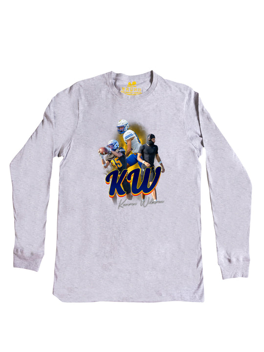 Kamren Wilkerson Initials Long Sleeve