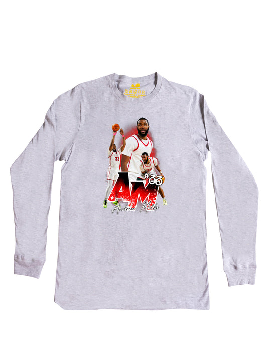Andrew Mills Initials Long Sleeve