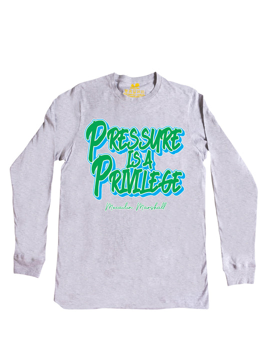 Mecailin Marshall Slogan Long Sleeve