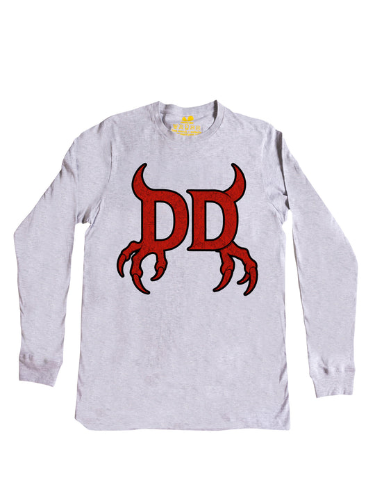 Dead Eyed Demon Red Initials Long Sleeve