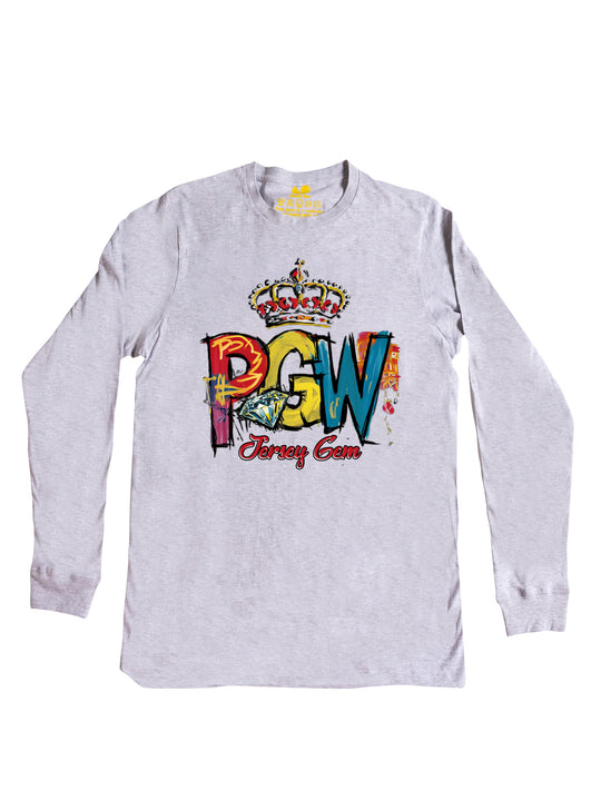 Precious Wheeler Logo Long Sleeve