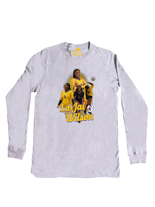 LaJai Wilson Collage Long Sleeve