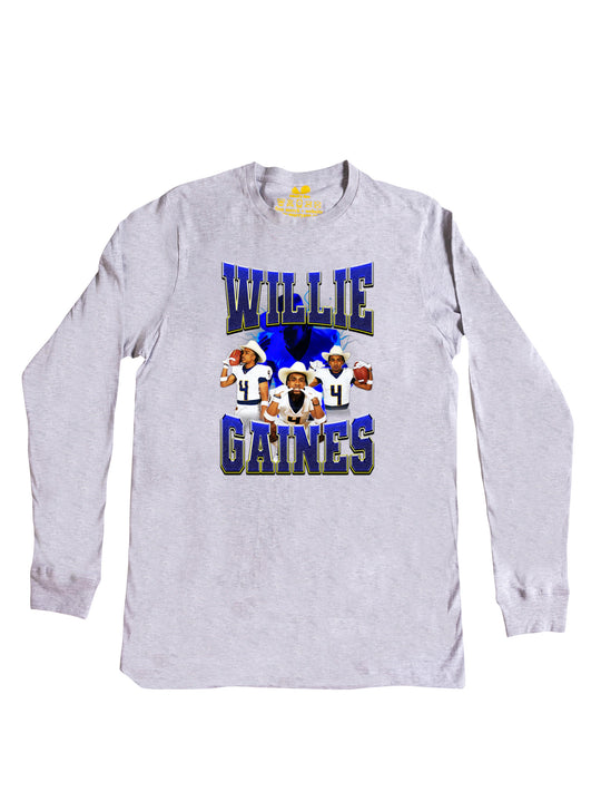 Willie Gaines Collage Long Sleeve