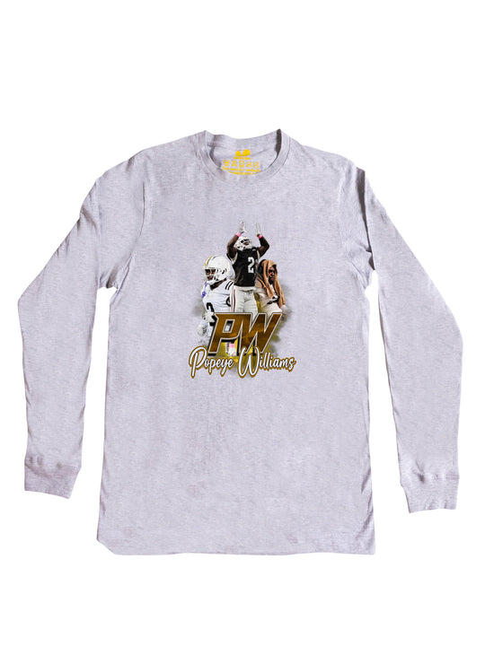 Popeye Williams Initials Long Sleeve