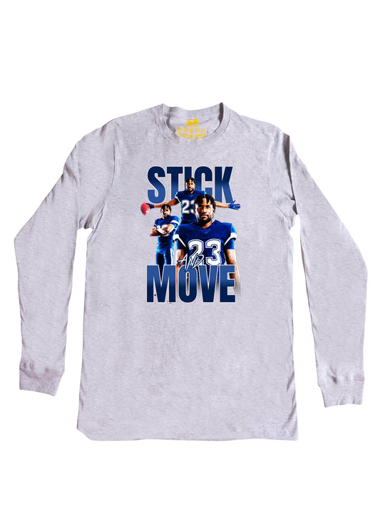 Malik Thomas Jr Collage Long Sleeve