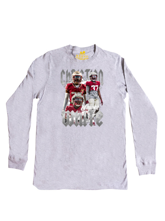 Christian White Collage  Long Sleeve