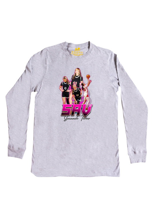Savannah Tobias Collage Long Sleeve
