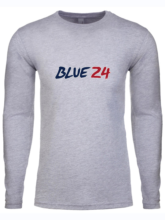 Vaughn Blue Long Sleeve