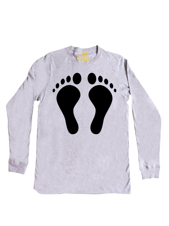 KP Footprint Black Long Sleeve