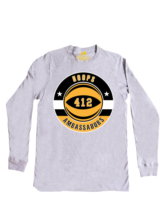 Hoops Circle Logo Vector Long Sleeve