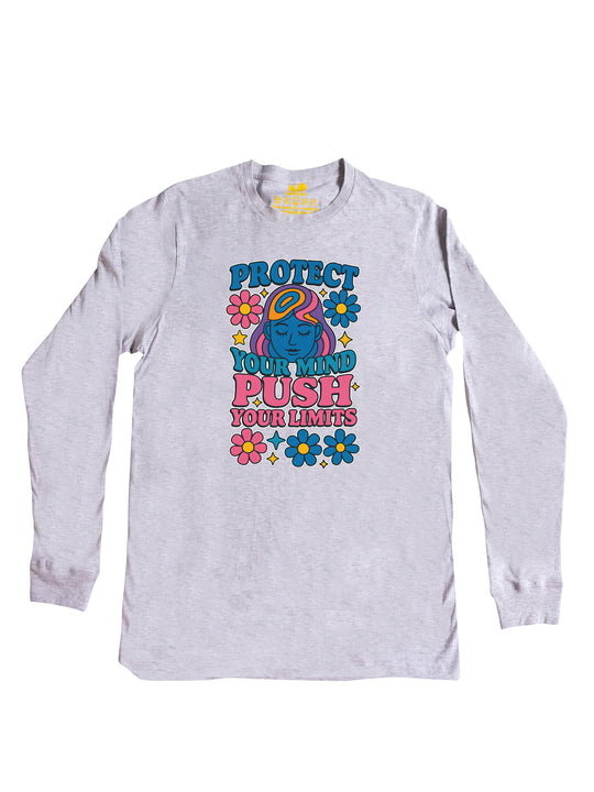 Protect Your Mind Push Your Limits Long Sleeve